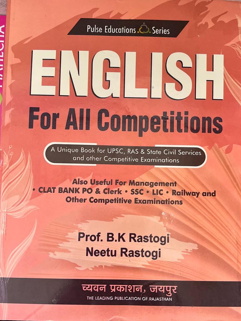 B.K RASTOGI ENGLISH FOR ALL COMPETITIONS