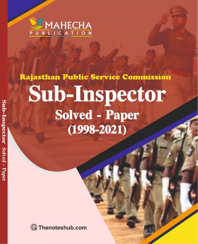 SUB-INSPECTOR SOLVED PAPER 1998-2021
