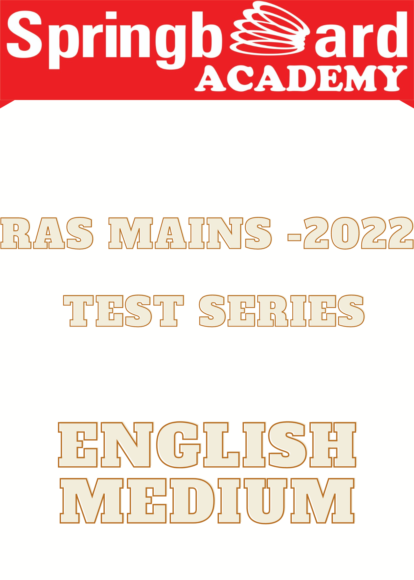 Ras Mains Test Series With Answer English Medium Latest Edition 2021-22